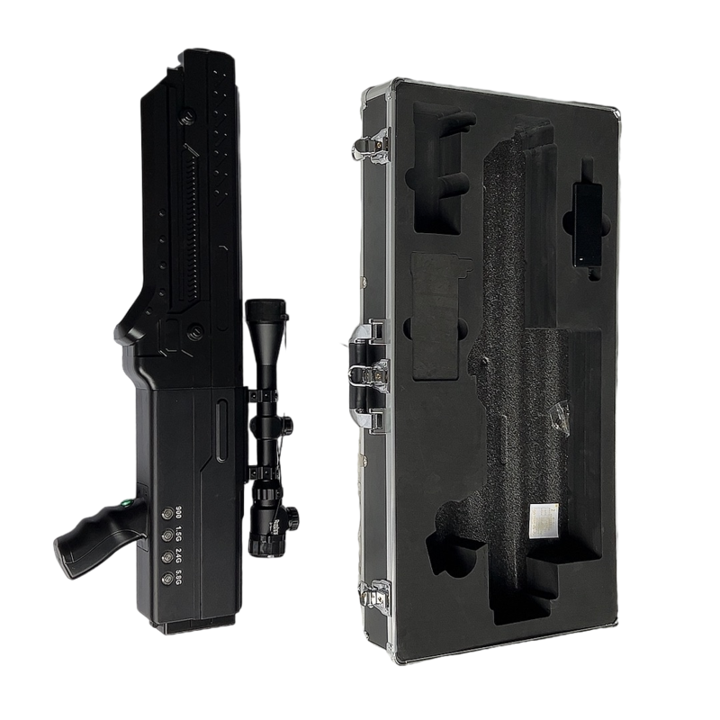  克什克腾手持便携式枪型低空防御反制四通道A型